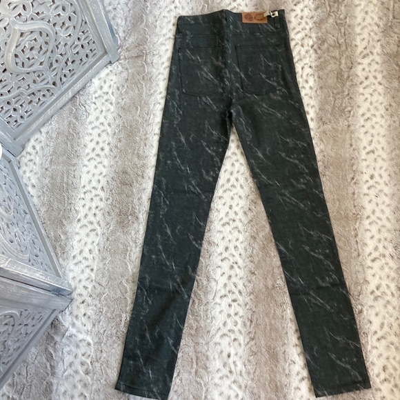 NWT! Urban Outfitters Cheap Monday Skyscraper jeans size 30 skeleton goth fall - Picture 9 of 17